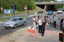 Winterbourne Road Accident