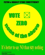 Vote Zero None of the Above