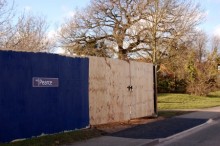 Works Compound at Bradley Stoke Surgery