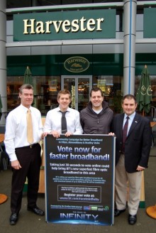 Harvester Bradley Stoke - sponsors of the Better Broadband campaign