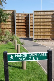 Manor Farm Crescent access point