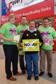 NO to AV campaigners in Bradley Stoke