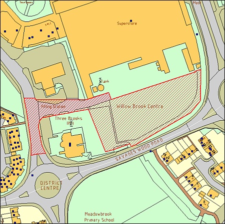 McCarthy & Stone development in Savages Wood Road, Bradley Stoke