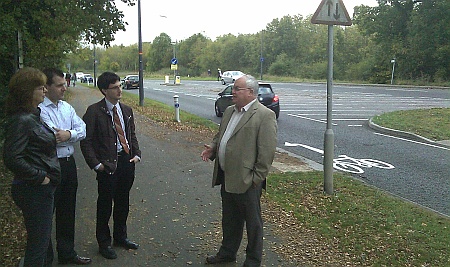 Conservative Councillors on Bradley Stoke Way