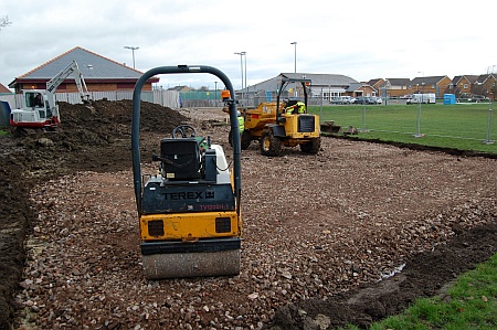 Construction of a new car park at the Jubilee Centre