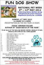 Bradley Stoke Fun Dog Show, Sunday 6th May 2012.