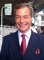 Nigel Farage, leader of the UK Independence Party. [Photo: Dweller; Licence: CC BY-SA 3.0]