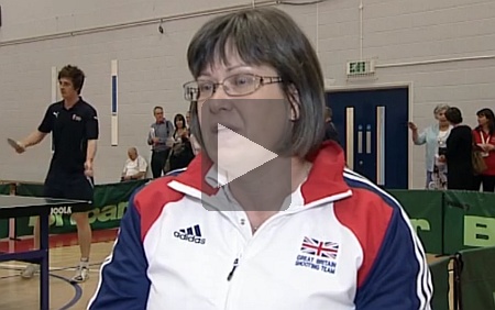 Interview with Great Britain shooting team member Karen Butler (ITV News).