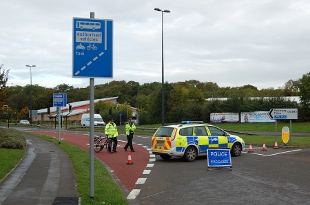 Road closure on Bradley Stoke Way, following an accident.