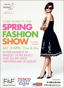 Spring Fashion Show at the Willow Brook Centre.