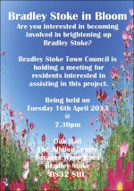 Bradley Stoke in Bloom meeting on 16th April 2013.