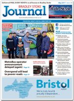 May 2017 issue of the Bradley Stoke Journal news magazine.