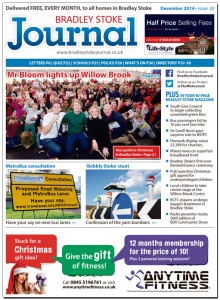 December 2014 edition of the Bradley Stoke Journal magazine.