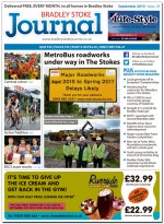 September 2015 edition of the Bradley Stoke Journal news magazine.