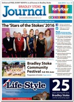 June 2016 edition of the Bradley Stoke Journal news magazine.