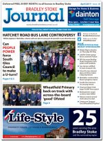 April 2017 issue of the Bradley Stoke Journal news magazine.