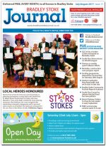 July/August 2017 issue of the Bradley Stoke Journal news magazine.