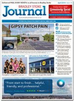 April 2018 issue of the Bradley Stoke Journal news magazine.