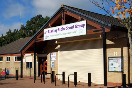 Signage at Brook Way Activity Centre, Bradley Stoke, Bristol.