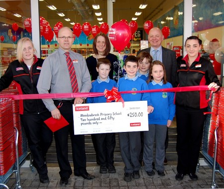 Opening of the new Iceland store at the Willow Brook Centre, Bradley Stoke.