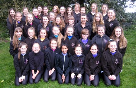 Members of the Sharon Phillips School of Dancing who will be performing on the West End stage.