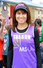 Sharon Hicks, charity marathon runner.