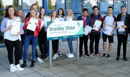 Top performing Post-16 students at Bradley Stoke Community School