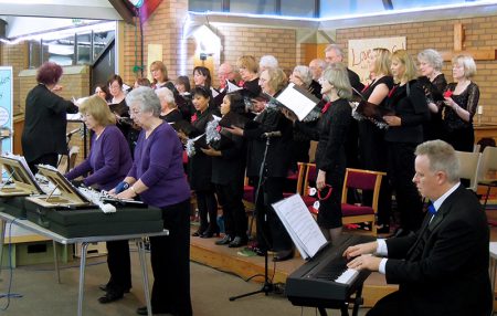Photo of the Stokes Singers Christmas Concert at Church of Christ the King.