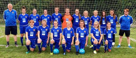 Photo of the Bradley Stoke Ladies FC First Team (2018/19 season).