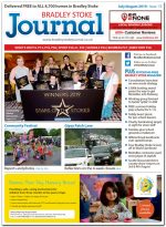 July/August 2019 issue of the Bradley Stoke Journal news magazine.