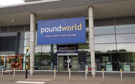 Photo of the former Poundworld unit at the Willow Brook Centre.