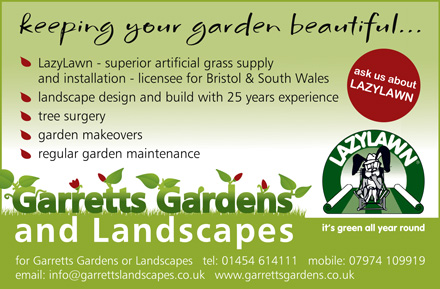 Garretts Gardens and Landscapes – serving Bristol and South Wales.