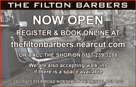 The Filton Barbers, Gloucester Road North, Filton, Bristol.