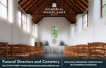 Memorial Woodland: Funeral directors and cemetery,South Gloucestershire.