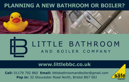 Little Bathroom and Boiler Company, Filton, Bristol.