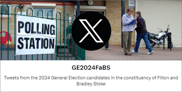 X/Twitter list header for the GE2024FaBS list.