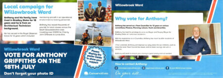 Election leaflet.