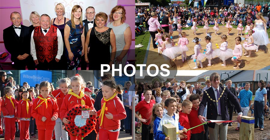 Collage of photos from the Bradley Stoke Journal photo archive.